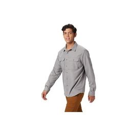 Mountain Hardwear Canyon Long Sleeve Shirt - Men's Manta Grey Small OM7043073-S