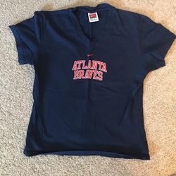 Nike Tops | Nike Atlanta Braves | Color: Blue | Size: M