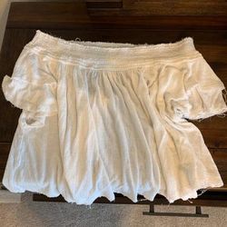 Free People Tops | Free People Strapless Top | Color: White | Size: S