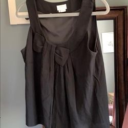 Kate Spade Tops | Kate Spade Sleeveless Black Shirt Size M | Color: Black | Size: M