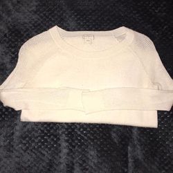 J. Crew Tops | Long Sleeve Shirt | Color: Cream | Size: Xxs