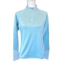 The North Face Tops | 1/4 Zip Long-Sleeve Top By The North Face | Color: Blue | Size: M