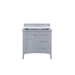 "Palisades 36" Single Vanity - Silver Gray - James Martin 527-V36-SL"