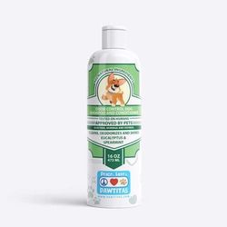 Handcrafted with Certified Organic Ingredients Eucalyptus and Spearmint Dog Shampoo and Conditioner, 16 fl. oz., 16 FZ