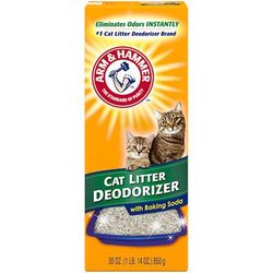 Arm & Hammer Cat Litter Deodorizer with Baking Soda, 30 oz., 28 lbs.