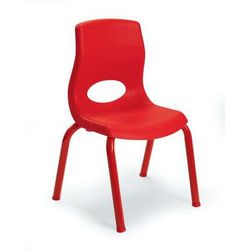 "MyPosture 10" Child Chair - Red - Children's Factory AB8010PR"