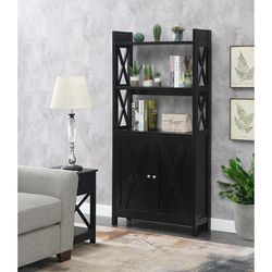 Oxford Bookcase with Cabinet - Convenience Concepts 121050ES