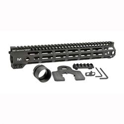 Midwest Industries Ar-15 G4 Handguards M-Lok - Ar-15 G4 12.625" Handguard M-Lok Black