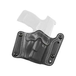 DeSantis Variable GRD OWB Leather Holsters Glock 43 43X Ambidextrous Plain Black 194BJ8BZ0