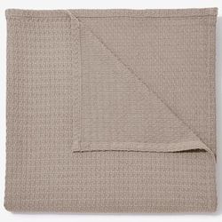 BH Studio Cotton Blanket by BH Studio in Taupe (Size TWIN)