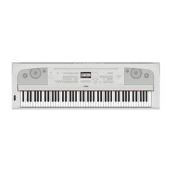 Yamaha DGX-670 88-Key Portable Digital Grand Piano with Speakers (White) DGX670WH