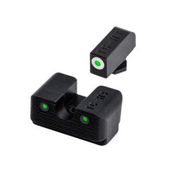 TruGlo Tritium Pro Handgun Sight Set for Glock High White Focus Lock Ring TG-TG231G2W