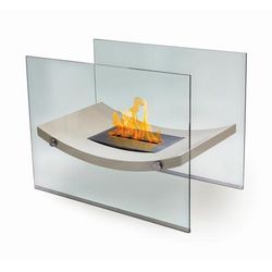 Anywhere Fireplace Floor Standing Fireplace - Broadway Model - Biege - Anywhere Fireplace 90209