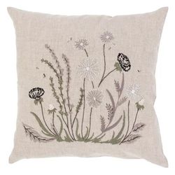 Housse de coussin à broder "graminées"
