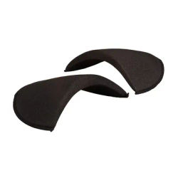 Epaulettes demi-lune, noir, 95 x 135 x 10 mm