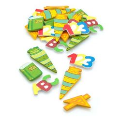 Motifs déco "école", 2 - 5 cm, 24 pièces