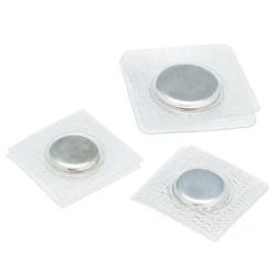 buttinette Fermoirs magnétiques à coudre, dim. : 15 + 19 mm Ø, 3 pièces