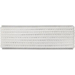 buttinette Cordon pour vêtements, blanc, 4 mm Ø, longueur : 4 m