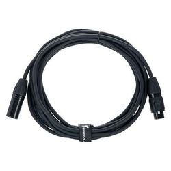 Stairville PDC5BK IP65 DMX Cable 5m 5pin