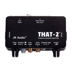 JK Audio THAT-2 Telephone Handset Audio Tap THAT2