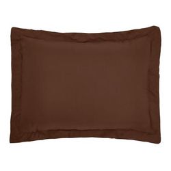 BH Studio Reversible Pillow Sham by BH Studio in Chocolate Latte (Size KING)