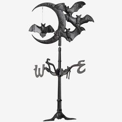 Halloween Bat Rooftop Weathervane by Whitehall Products in Black