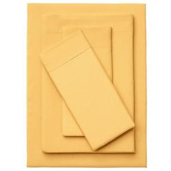 BH Studio Solid Microfiber Sheet Set by BH Studio in Maize (Size FULL)