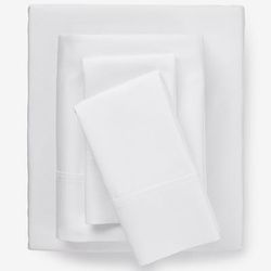 Bed Tite™ 500 Thread Count Sheet Set by BrylaneHome in White (Size QUEEN)