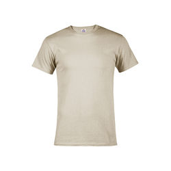 Delta 11730 Pro Weight Adult 5.2 oz. Short Sleeve Top in Putty size Medium | Cotton