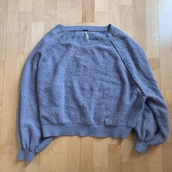 Free People Tops | Free People Sweater | Color: Blue/Purple | Size: S