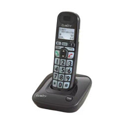 Clarity D703 Amplified Cordless Phone, Black