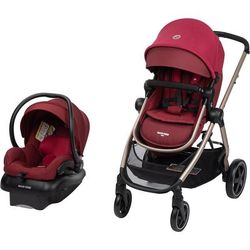 Maxi-Cosi Zelia 2 Travel System - Radish Ruby