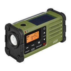 Sangean SG-112 AM/FM/Weather Rugged Portable Radio with Hand Crank & Sola - [Site discount] SG-112