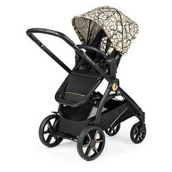 Peg Perego YPSI Single-to-Double Stroller - Graphic Gold
