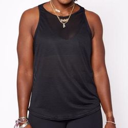 Lululemon Athletica Tops | Lululemon Black Fully Flex 2 In 1 Tank Top Sz 4 | Color: Black | Size: 4