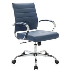 Benmar Leather Office Chair - Leisuremod BO19BUL