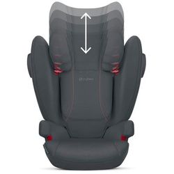 Cybex Solution B2-fix +Lux Booster Seat - Steel Grey
