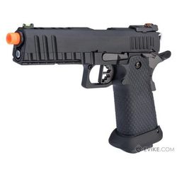 AW Custom Full Auto Competitor Hi-CAPA Gas Blowback Airsoft Pistol Gun Only Green Gas Black Ace AW-HX2033