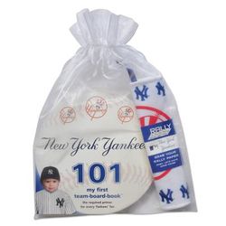 New York Yankees 101 Book with Rally Paper - NEW YORK YANKEES GIFT SET