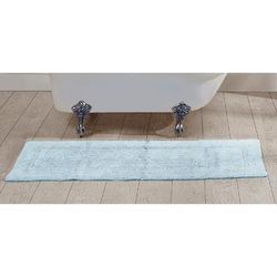 Lux Collections Bath Mat Rug 20" X 60" Runner by Better Trends in Blue