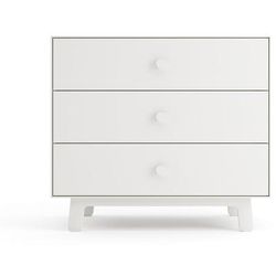 Oeuf 3 Drawer Dresser - Sparrow - White