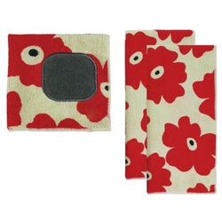 MUCloth & MUTowel 3pc Set by Mu Kitchen in Red