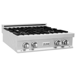 ZLINE 30 in. Porcelain Rangetop with 4 Gas Burners (RT30) - ZLINE Kitchen and Bath RT30