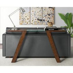 Picket House Furnishings Kai Sofa Table in Dark Espresso - Picket House Furnishings T.10410.ST