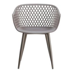 PIAZZA OUTDOOR CHAIR GREY-M2 - Moe's Home Collection QX-1001-15