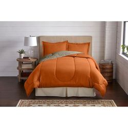 BH Studio Reversible Comforter by BH Studio in Terracotta Taupe (Size FULL)
