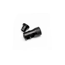 Area 419 2 Port Hellfire Self Timing Muzzle Brake 7mm/308 1/2-28 TPI Black Nitride 419HF-2P-30