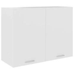 vidaXL Armadio Sospeso Bianco 80x31x60 cm in Truciolato