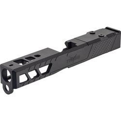 TRYBE Defense TRYBE Defense Pistol Slide Glock 19 Gen 3 Viper Cut Version 2 Black Cerakote SLDG19G3VPRV2-BN