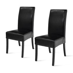 Valencia Bicast Leather Chair (Set of 2) - New Pacific Direct 108239-23